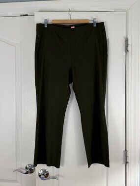 Chico's Pants Size 3 (16) Olive 3030